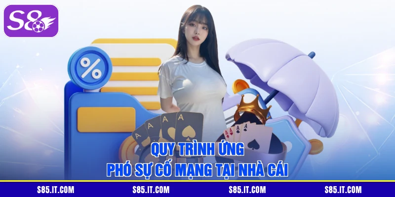 Quy trình ứng phó sự cố mạng tại nhà cái